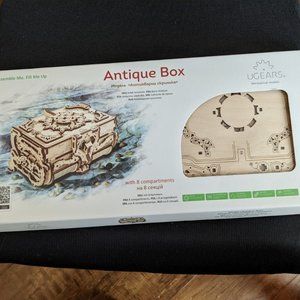 New w/o Tags Ugears Antique Box model/kit
